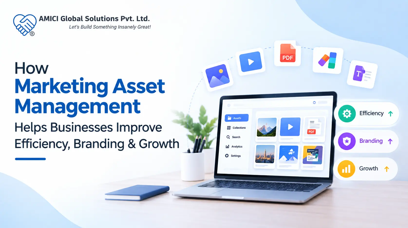 How Marketing Asset Management Helps Businesses Improve Efficiency, Branding & Growth